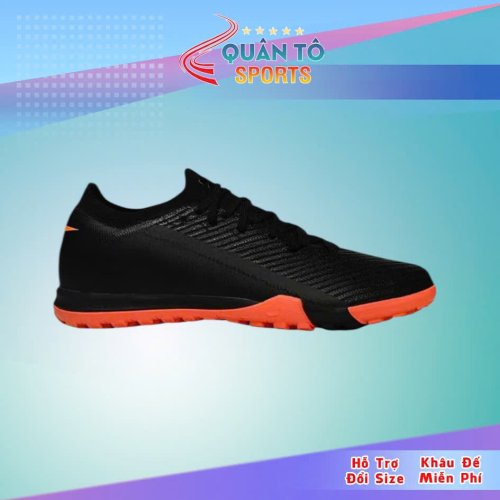 Giày Bóng Đá Trẻ Em Nike Mercurial Vapor 16 Elite Đen Đế Đỏ Cam Cổ Lửng TF.