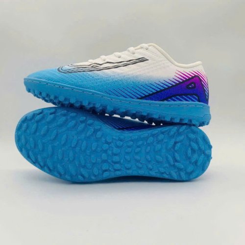 Giày Bóng Đá Trẻ Em Vapor 16 Academy VIệt Nam Trắng Xanh Dương