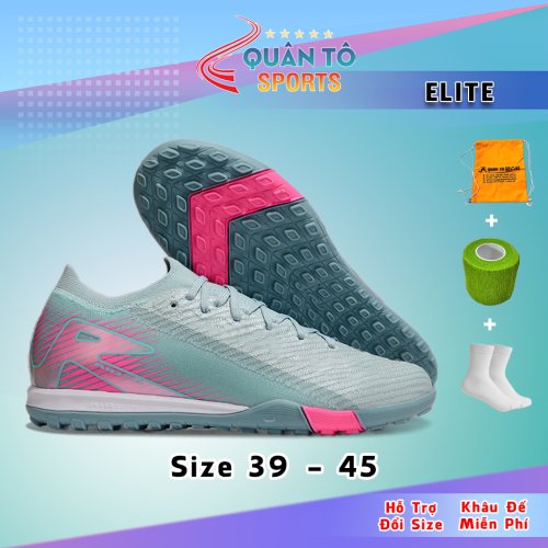 Giày Bóng Đá Mercurial Vapor 16 Elite TF Xanh Vạch Hồng