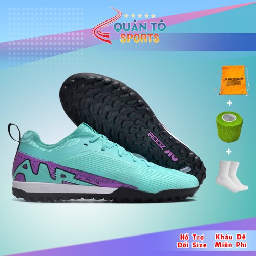 Giày Bóng Đá Mercurial Vapor 16 Pro V2 Cổ Lửng HQ TF Xanh C1