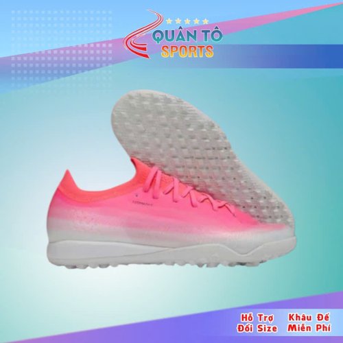 Giày Bóng Đá Mercurial Vapor 17 Elite V1 Hồng Trắng Đế Đệm HQ TF