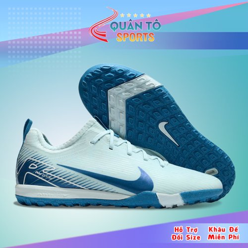 Giày Bóng Đá Trẻ Em Nike Mercurial Vapor 15 Pro V2 Cổ Lửng HQ TF Xanh Biển