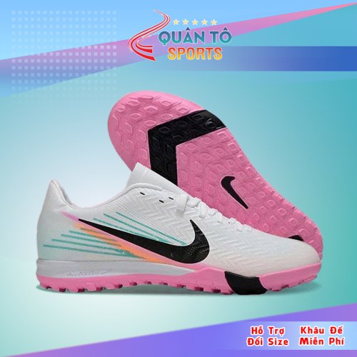 Giày Bóng Đá Nike Mercurial Vapor 16 Academy V2 TF Trắng Đế Hồng
