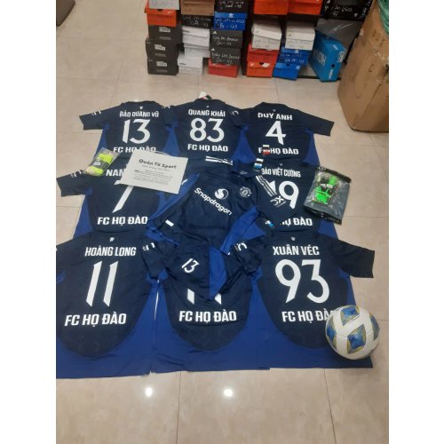 Đơn áo FC Họ Đào - ÁO MU Xanh