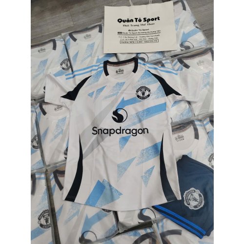 Đơn Áo A1-K48 Nguyễn Thiện Thuật  - Áo Mu Trắng Xanh