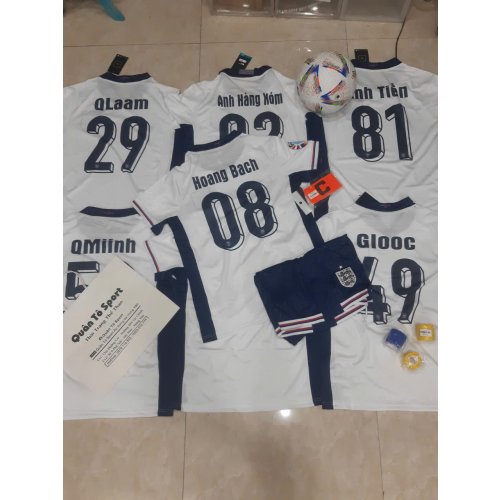 Đơn Áo Tuyển Anh Trắng Fake Thái