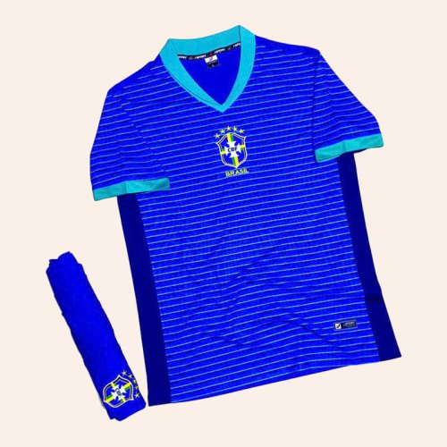 Áo Bóng Đá Đội Tuyển Brazil Sân Khách 2024