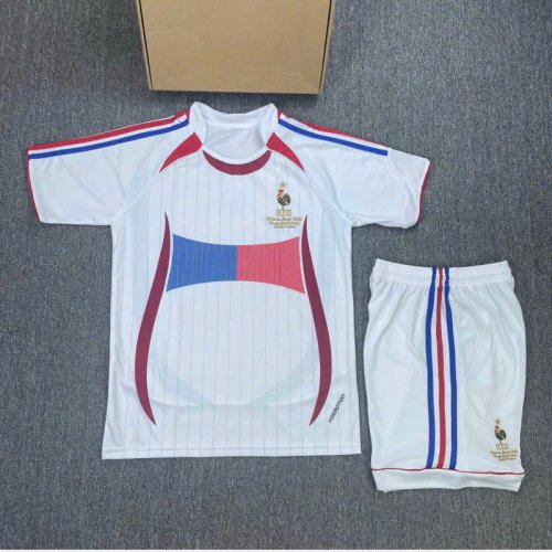 Bộ Bóng Đá Pháp trắng zidan 1998