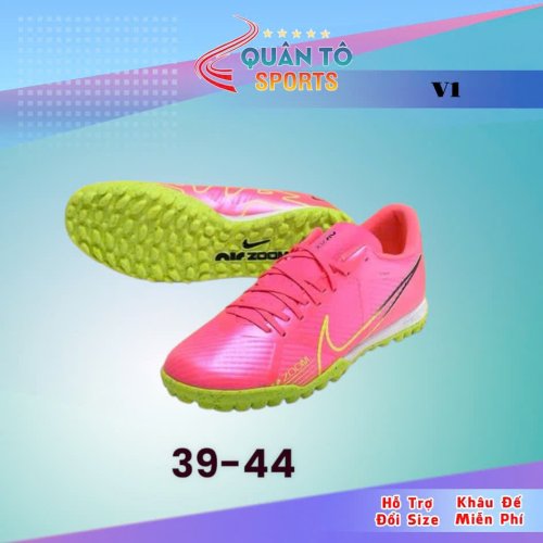 Giày Bóng Đá Trẻ Em Nike Mercurial Vapor 15 Academy Đệm Đế TF Hồng Đậm